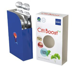 Citi Boost Plus hỗ trợ hoạt huyết, tăng cường lưu thông máu