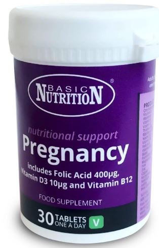 Basic Nutrition Pregnancy – bổ sung vitamin và khoáng chất cho phụ nữ trước, trong và sau thai kì