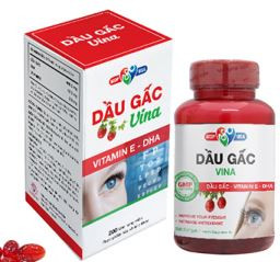 Dầu Gấc Vina Softgels – giúp tăng cường thị lực cho mắt