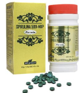 Viên uống tảo xoắn Spirulina 500 MDP – tăng sức đề kháng cho cơ thể