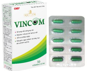 Viên uống VINCOM – cải thiện thị lực giảm nguy cơ thoái hóa võng mạc