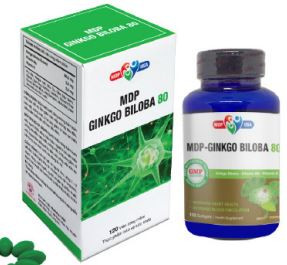 Viên uống MDP – Ginkgo Biloba 80 – giúp hoạt huyết, tăng cường tuần hoàn não