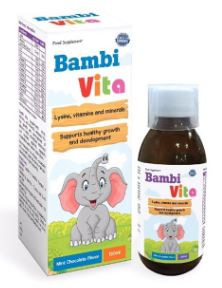 Vitamin tổng hợp và khoáng chất cho bé Bambi Vita – kích thích thèm ăn, tăng đề kháng cho trẻ – Nhập khẩu Châu Âu