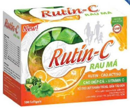 Thực phẩm bảo vệ sức khỏe Rutin-C RAU MÁ