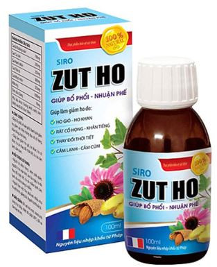 Siro Zut Ho, hỗ trợ giảm ho, bổ phổi, nhuận phế