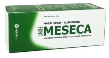 Thuốc xịt mũi Meseca Fort Merap điều trị viêm mũi dị ứng (60 liều)