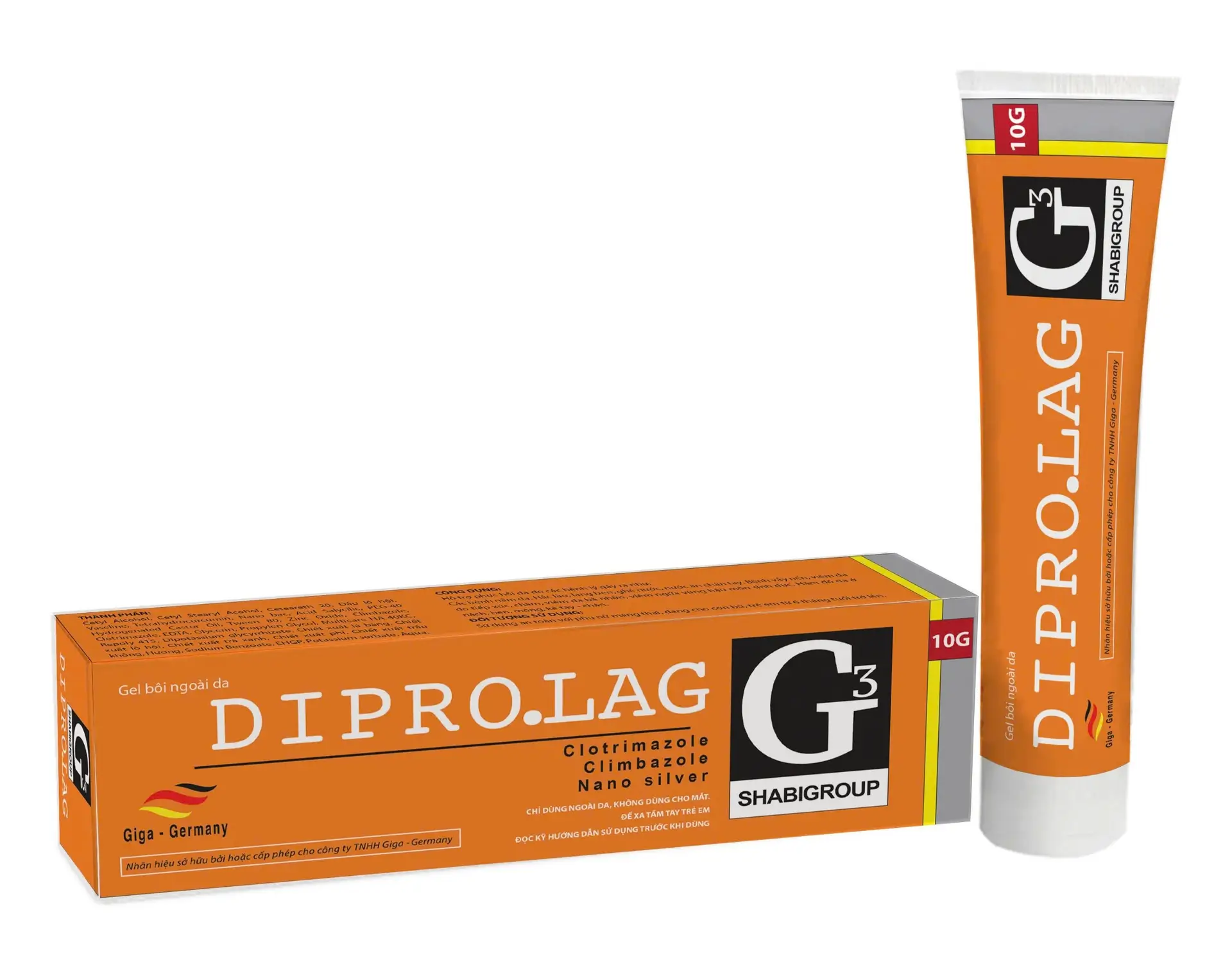 Thuốc Dipolac G3 trị bệnh nhiễm trùng ngoài da, nấm da