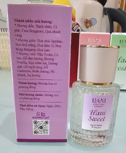 Nước hoa HANI SWEET dạng xịt