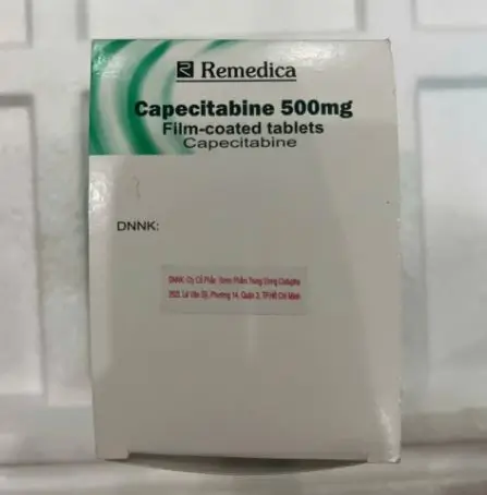 Thuốc Capecitabine 500 Remedica điều trị ung thư đại trực tràng