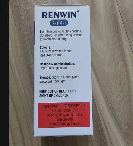Thuốc Renwin (Sorafenib Tablets I.P. điều trị ung thư