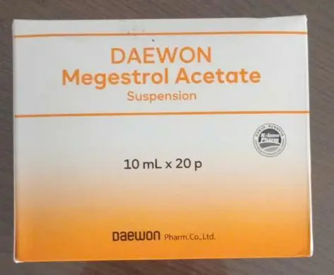 Daewon Megestrol Acetate 160mg/10ml Điều trị ung thư vú và nội mạc tử cung muộn