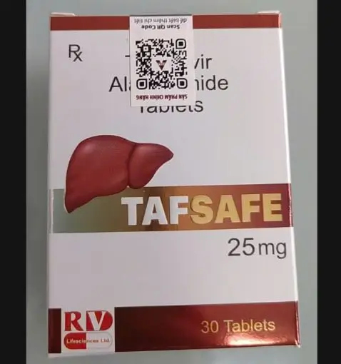 Tafsafe Tenofovir 25mg Atra 30 viên – Thuốc viêm gan B
