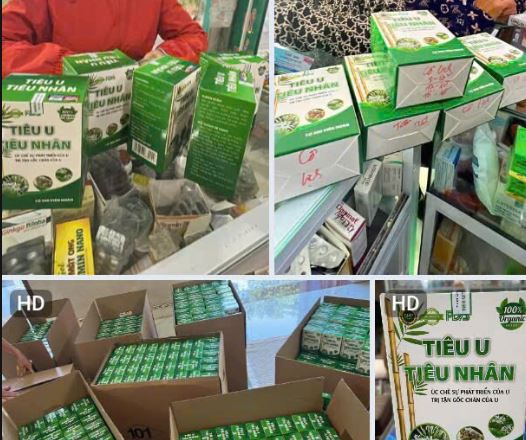 Tiêu U Tiêu Nhân hỗ trợ làm giảm kích thước các khối u lành tính và nhân xơ