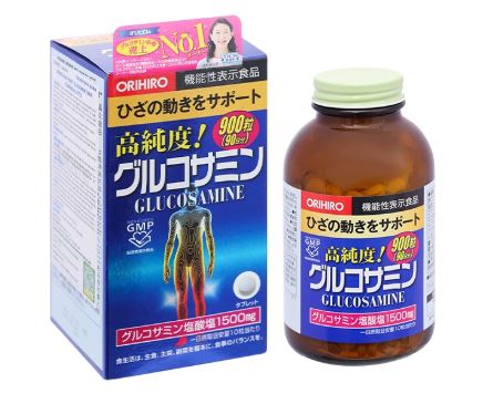 Viên uống Glucosamine Orihiro 900 viên Nhật Bản