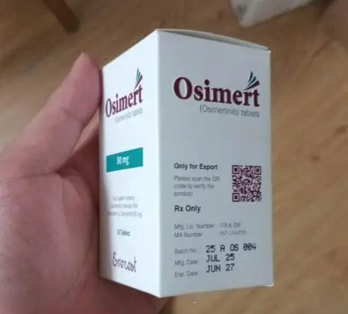 Thuốc Osimert 80mg Osimertinib điều trị ung thư phổi