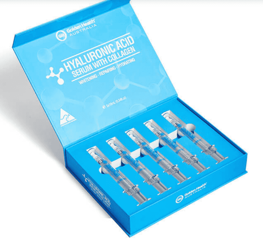 GH Hyaluronic Acid Serum With Collagen - Tinh Chất Serum Axit Hyaluronic Và Collagen - 5x10ml