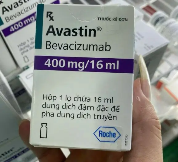 Dung dịch Avastin 400mg/16ml Roche điều trị ung thư đại, trực tràng di căn