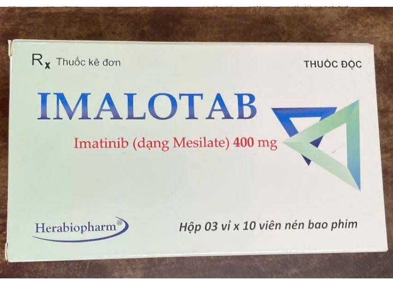 Thuốc IMALOTAB 100mg điều trị bệnh bạch cầu tủy bào