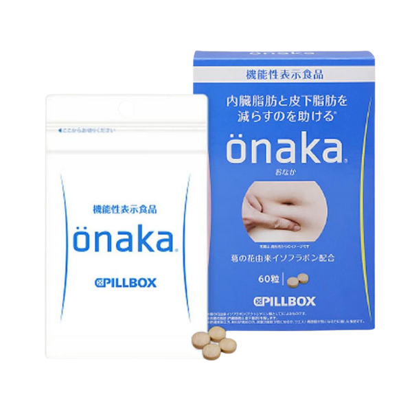 Onaka Pillbox Japan Hộp 1 túi 60 viên