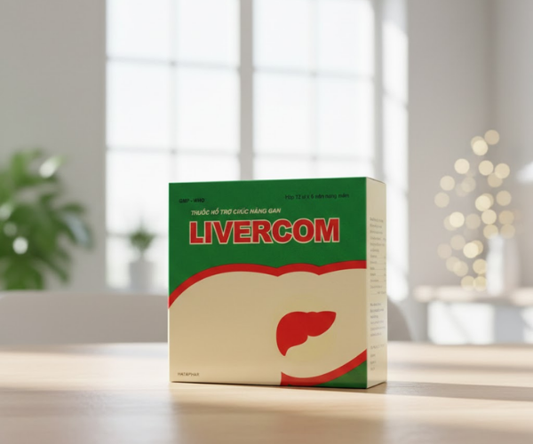 Thuốc Livercom bổ sung vitamin B và hỗ trợ điều trị rối loạn tiêu hóa 