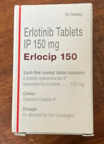 Thuốc Erlocip 150 Erlotinib tablets điều trị ung thư