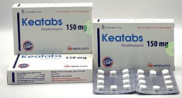 KEATABS – kháng sinh điều trị nhiễm khuẩn tai, mũi, họng