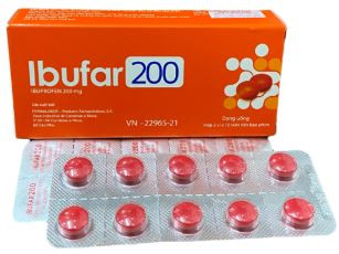 Ibufar 200 – Thuốc hạ sốt ở trẻ em rất hiệu quả