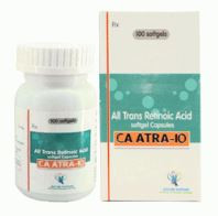 Thuốc CA ATRA 10mg-Tretinoin- Thuốc Điều Trị Bệnh Bạch Cầu Cấp Tính (APL)(Hộp 100 Viên)