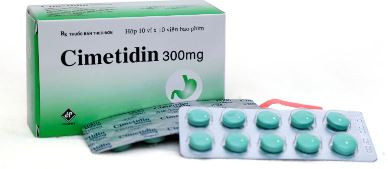 CIMETIDIN 300mg điều trị ngắn hạn loét tá tràng