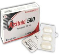 Thuốc Azitnic 500 USA – NIC Pharma điều trị nhiễm khuẩn (6 viên)