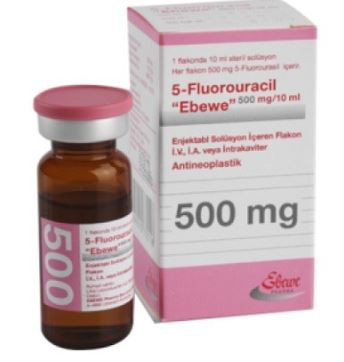 Thuốc 5-Fluorouracil “Ebewe” 500mg/10ml điều trị giảm nhẹ trong nhiều loại ung thư