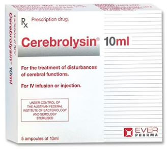 Thuốc Cerebrolysin 10ml Everpharma điều trị rối loạn trí nhớ (H/5o/10ml)