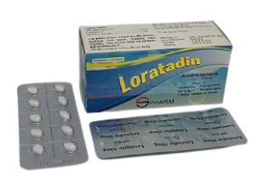 Viên nén Loratadin 10mg S.Pharm giảm viêm mũi dị ứng, viêm kết mạc, ngứa và mày đay