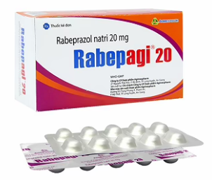 Viên nén Rabepagi Rabeprazol 20mg Agimexpharm – điều trị viêm loét dạ dày