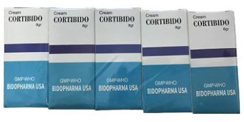 Kem trị mụn, mờ sẹo thâm Cortibido Bidopharma (Lốc/10c/8gr)
