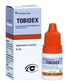 Thuốc nhỏ mắt Tobidex Bidiphar điều trị viêm mắt (Lốc/10c/5ml)