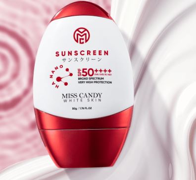MC Sunscreen Miss Candy - Kem Chống Nắng Song Kháng Nhật Bản Miss Candy White Skin - 50ml