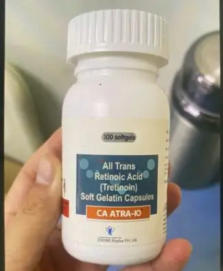 Thuốc CA ATRA 10mg-Tretinoin- Thuốc Điều Trị Bệnh Bạch Cầu Cấp Tính (APL)(Hộp 100 Viên)