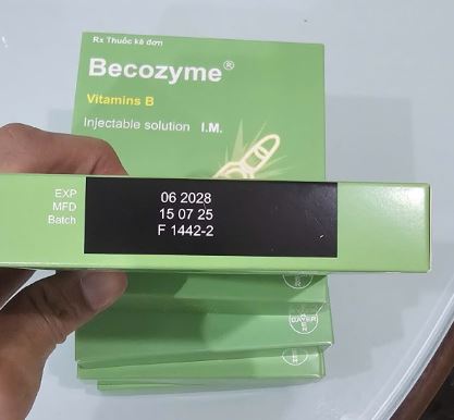 Becozyme Bayer (H/12o/2ml) - Bổ sung nhanh vitamin B khi cần thiết (tiêm bắp)