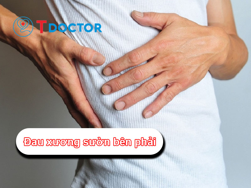 Dấu hiệu và nguyên nhân bị đau xương sườn bên phải 