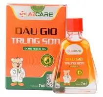 Dầu gió Trung Sơn hỗ trợ giảm đau nhức, đau đầu, cảm cúm (7ml)