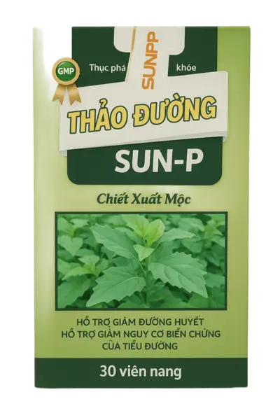 TPBVSK Thảo Đường Sun-P Hỗ Trợ Giảm Đường Huyết