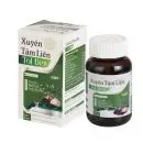 Xuyên Tâm Liên Tỏi Đen – Hỗ trợ giảm triệu chứng viêm họng, viêm phế quản (Chai 30 viên )