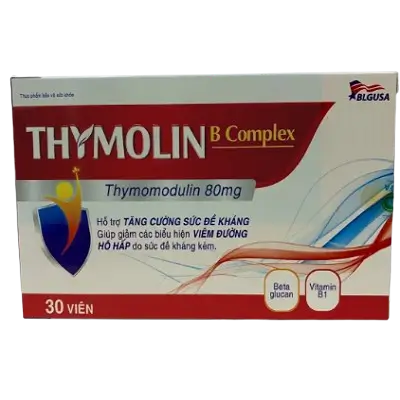 Thymolin B Complex – Hỗ trợ viêm đường hô hấp, tăng sức đề kháng