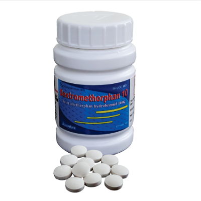 Dextromethorphan 10 Vacopharm (Chai 100 viên) - Thuốc trị ho
