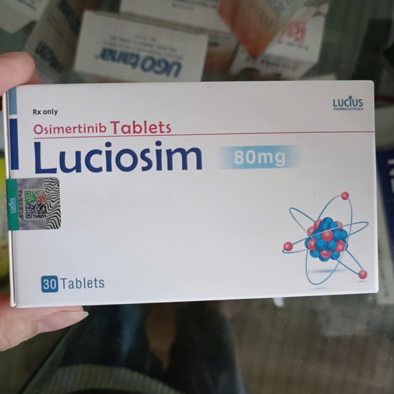 Thuốc Luciosim 80mg điều trị bệnh lý về ung thư phổi