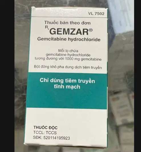 Thuốc Gemzar 200mg điều trị cho người bệnh bị ung thư phổi