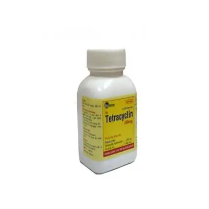 Thuốc Tetracyclin Z120 250mg (Lọ 400 viên) - Điều trị nhiễm khuẩn (Armephaco)