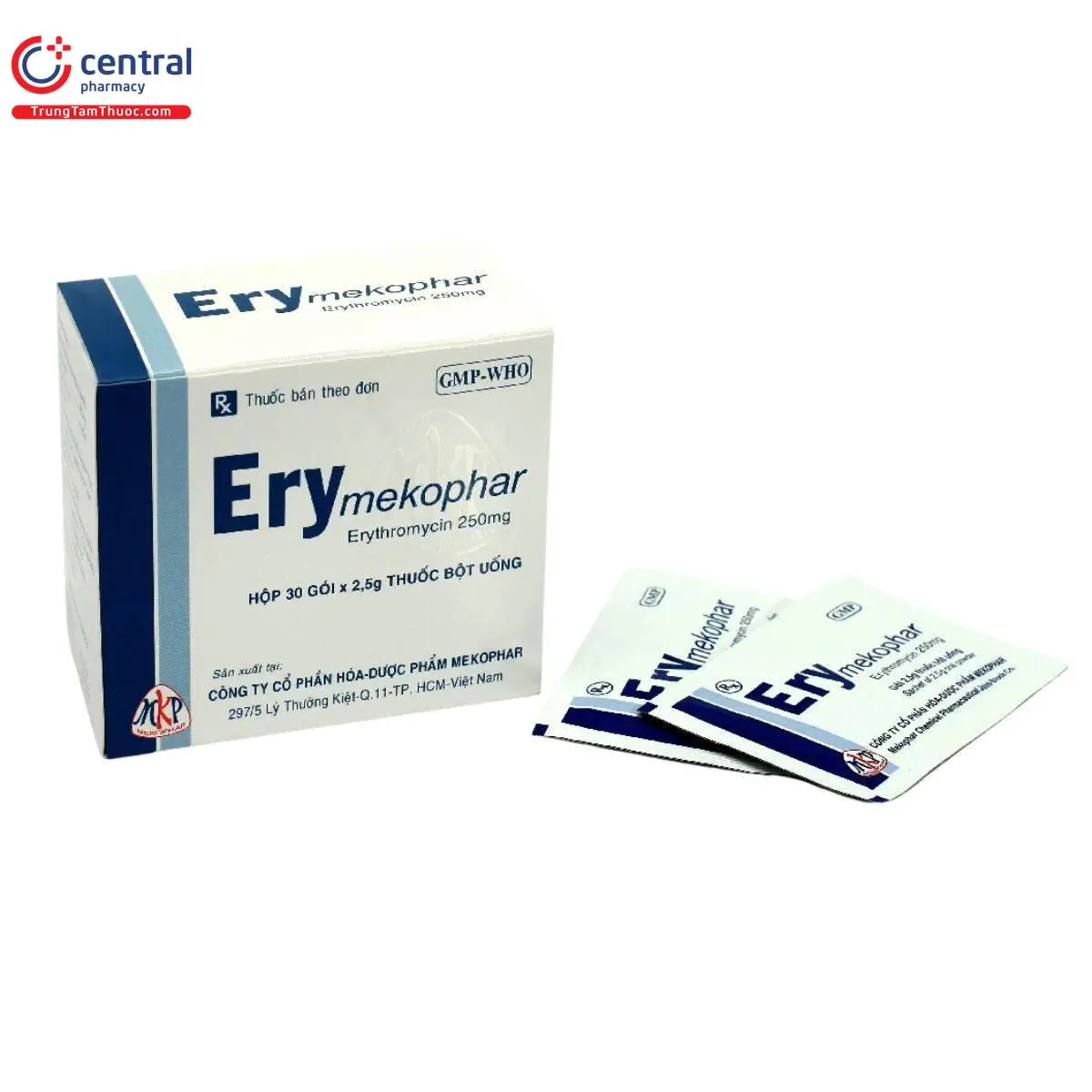 Erymekophar điều trị các tình trạng nhiễm khuẩn nhẹ đến vừa gây ra bởi những vi khuẩn nhạy cảm