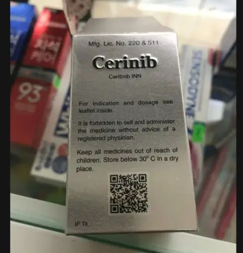 Thuốc Cerinib điều trị cho người lớn mắc bệnh ung thư phổi